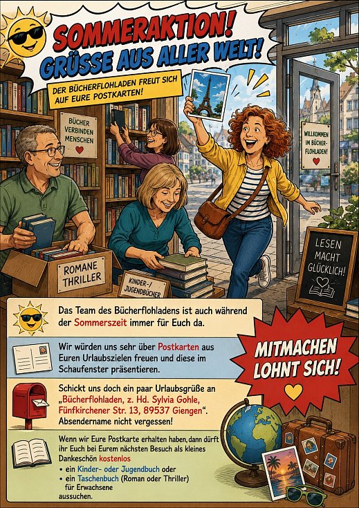 Plakat zur Aktion
